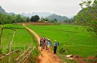 Trek Vietnam à la rencontres des Thais et Muong à reserve naturelle Pu Luong