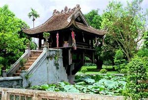 la pagode au pilier unique hanoi vietnam