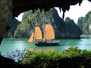 La baie d'halong Vietnam