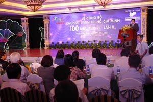 Cérémonie de publication du programme “Hô Chi Minh-Ville : 100 choses intéressantes”