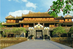 Hue, ancienne capitale du Vietnam, cite imperiale